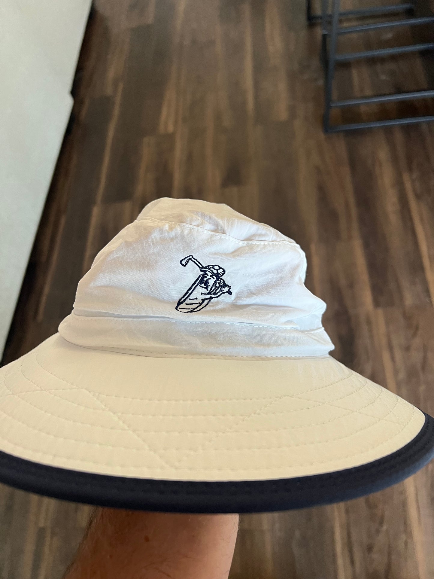 DATT “OG” Bucket Hat - White/Navy