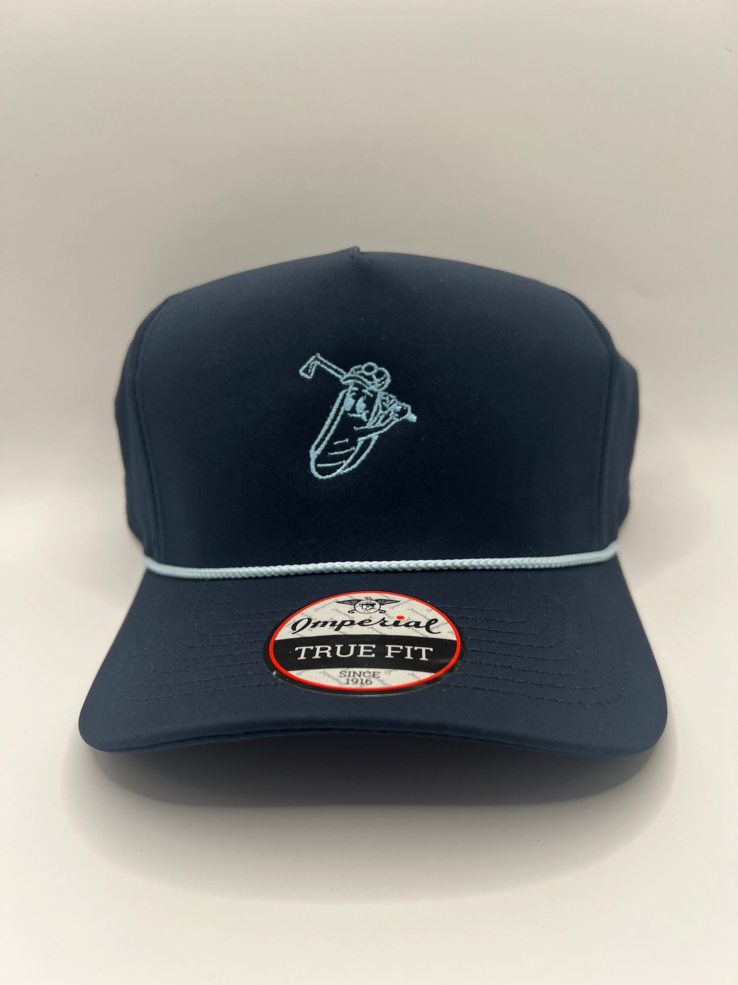 DATT “OG” Rope Hat - Navy/Light Blue