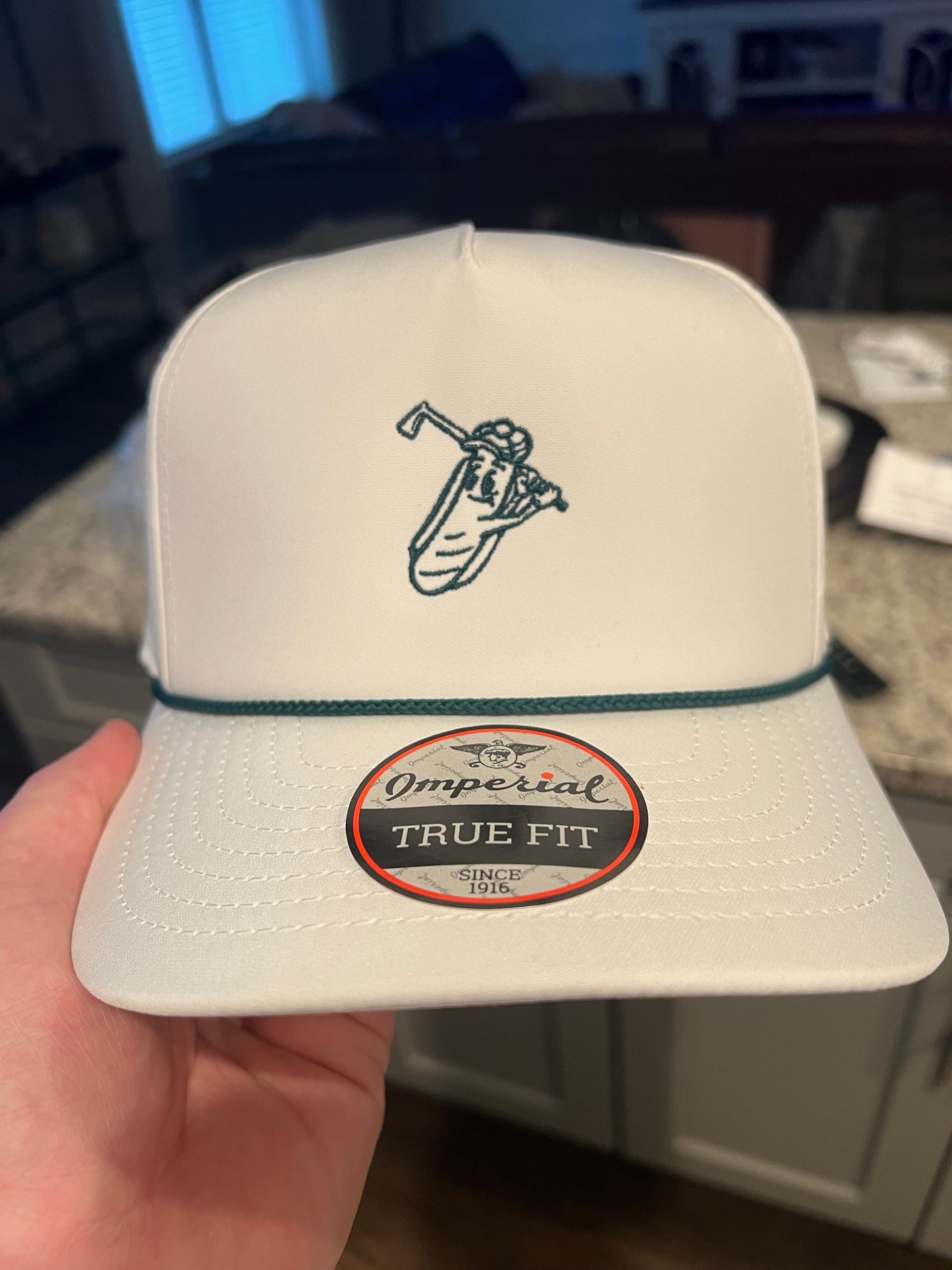 DATT “OG” Rope Hat - White/Green