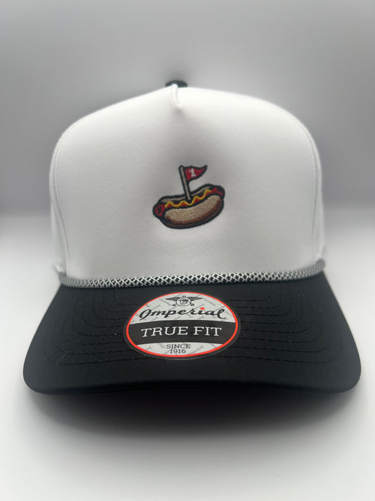 The Flagstick Glizzy ⛳️🌭 Two-Tone Performance Rope Hat