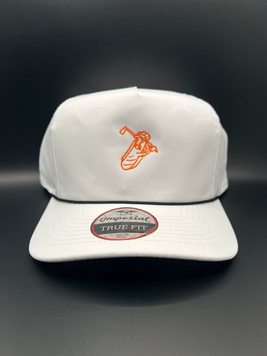 DATT “OG” Rope Hat - White/Orange