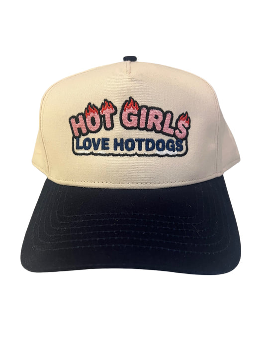 Hot Girls Love Hotdogs Hat